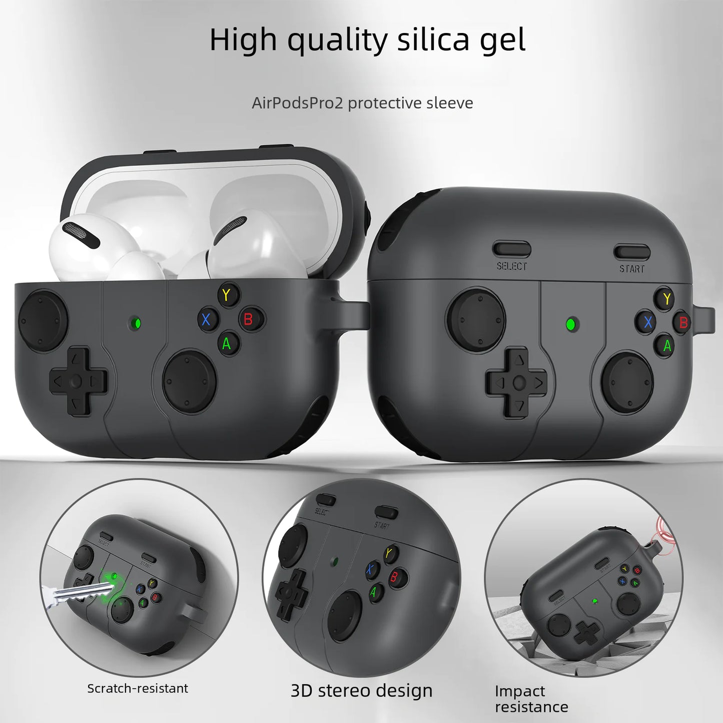 Retro Game Console Case for AirPods Pro 2